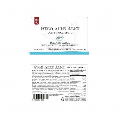 Sugo alle alici con finocchietto siciliano