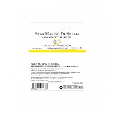 Sale marino di Sicilia aromatizzato...