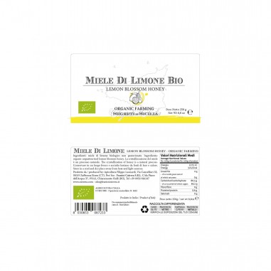 Miele di limone BIO siciliano Miele di limone BIO siciliano