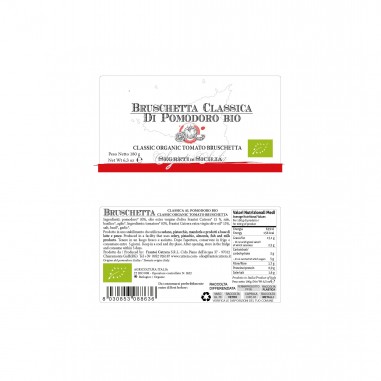 Bruschetta classica di pomodoro BIO....