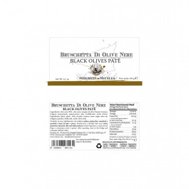 Bruschetta di olive nere, il paté che...
