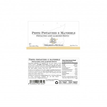Pesto pistacchio e mandorle: tutto il gusto della campagna siciliana
