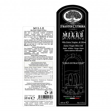 Mille: olio extravergine di oliva da olivastro selvatico