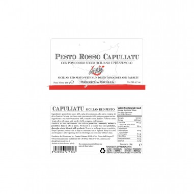 Capuliatu: il pesto rosso a base di...