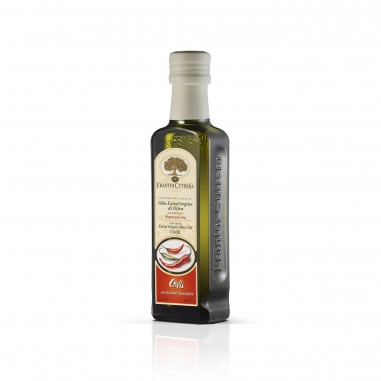 Olio extravergine di oliva “Selezione Cutrera” aromatizzato al peperoncino