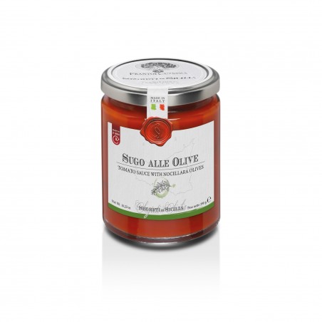 Sugo alle olive con olive Nocellara, varietà siciliana