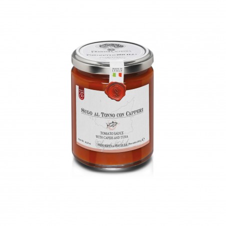 Sugo con al tonno con capperi e pomodori siciliani