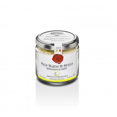 Sale marino di Sicilia aromatizzato al limone